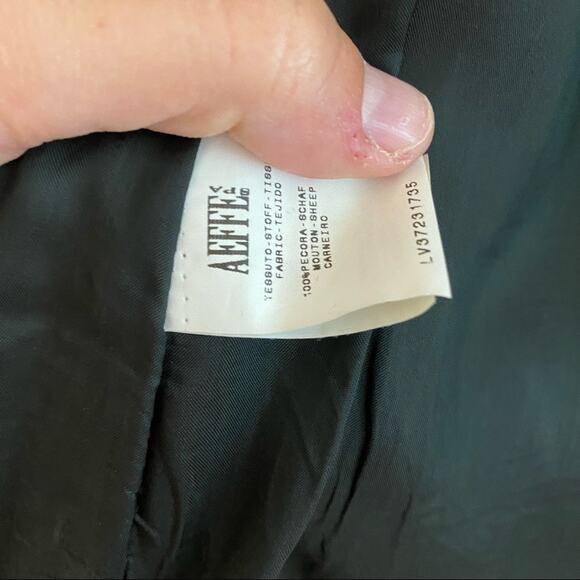 Vintage Narciso Rodriguez Black Soft Leather Double Breasted Mini Dress XS - Picture 12 of 15